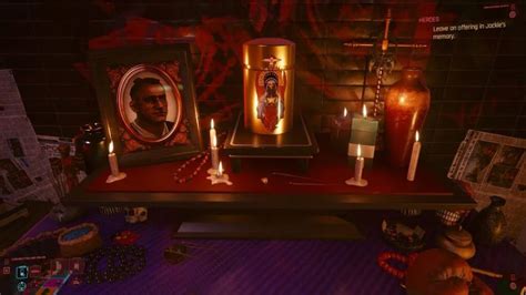 cyberpunk jackie ofrenda|cyberpunk 2077 offering for ofrenda.